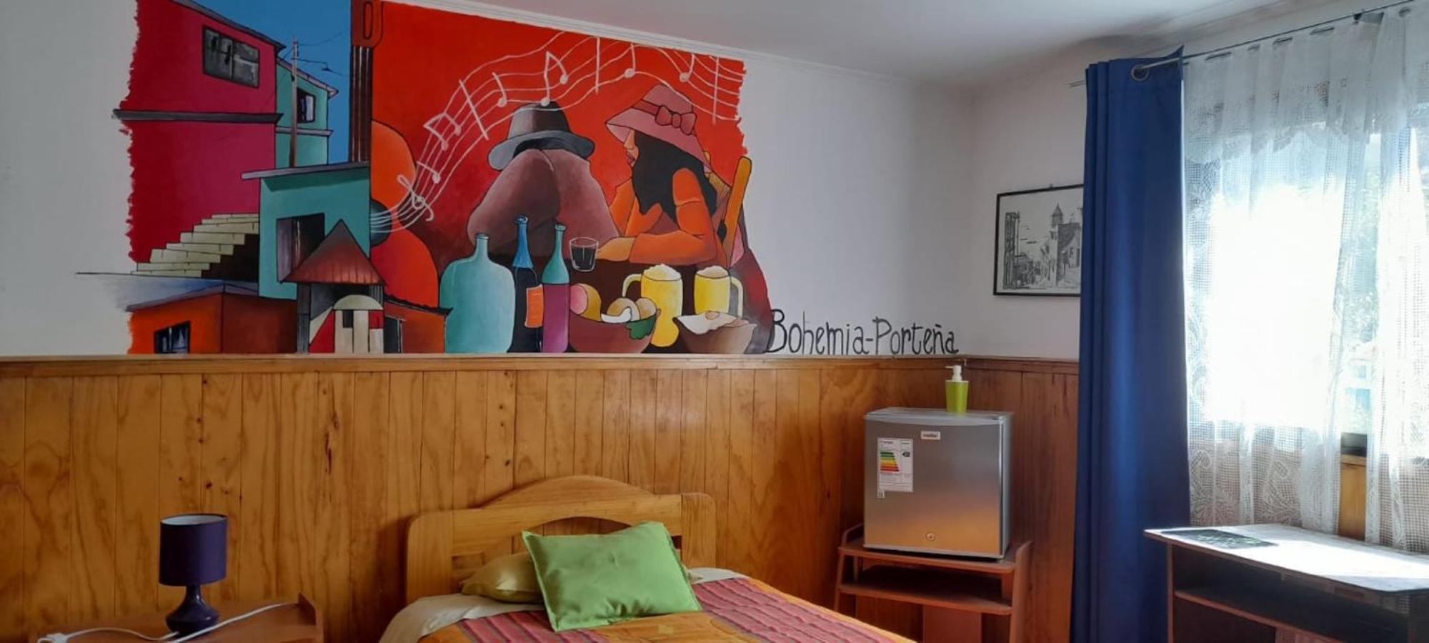 Hostal Destino Bellavista Valparaíso Zewnętrze zdjęcie