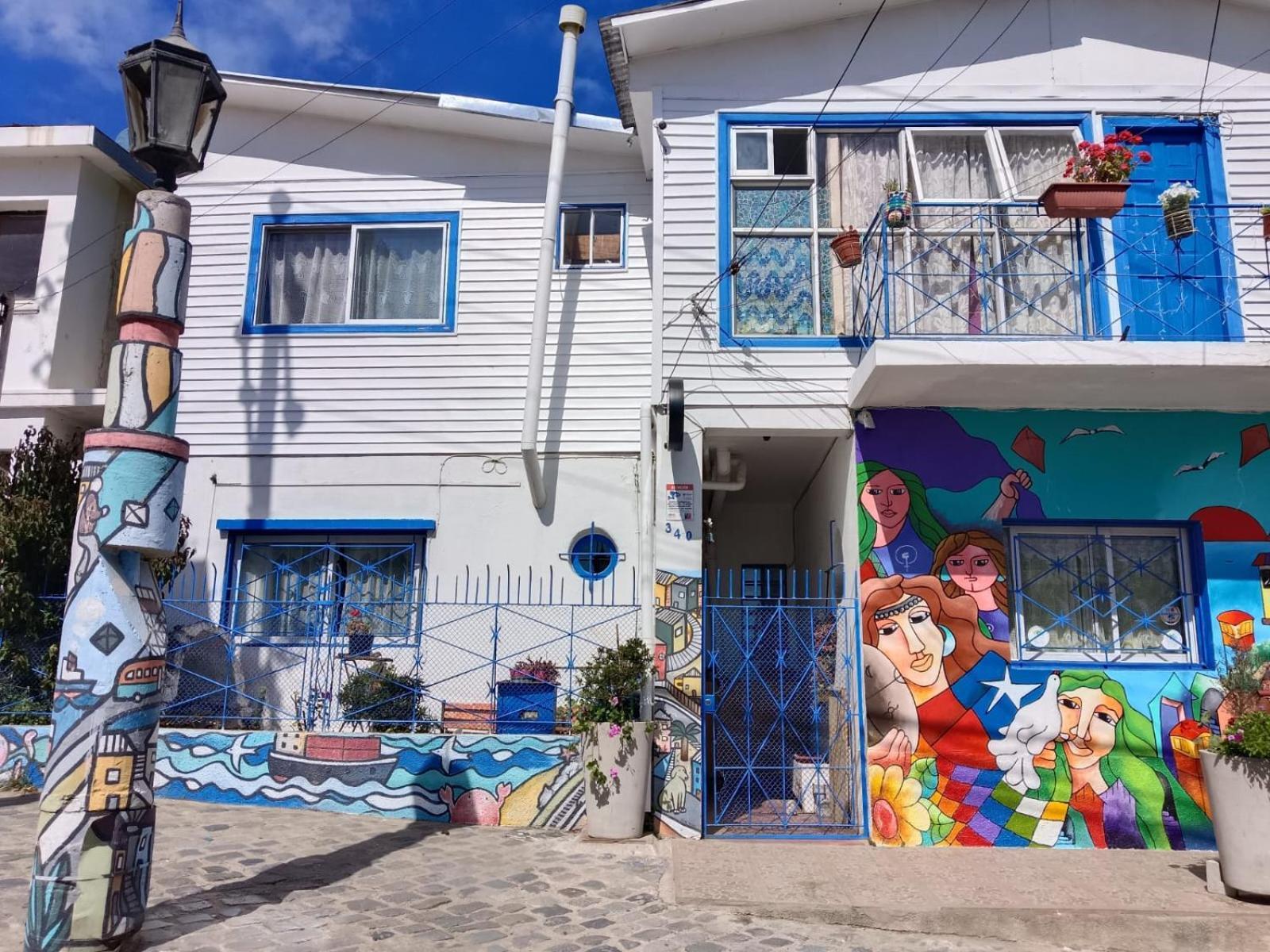 Hostal Destino Bellavista Valparaíso Zewnętrze zdjęcie